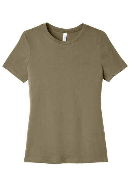 BELLA+CANVAS Women's Relaxed Triblend Tee BC6413 Olive Triblend