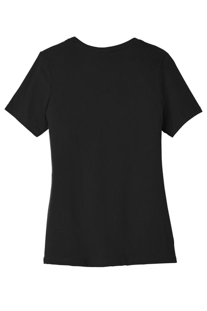 BELLA+CANVAS Women's Relaxed Triblend Tee BC6413 Solid Black Triblend