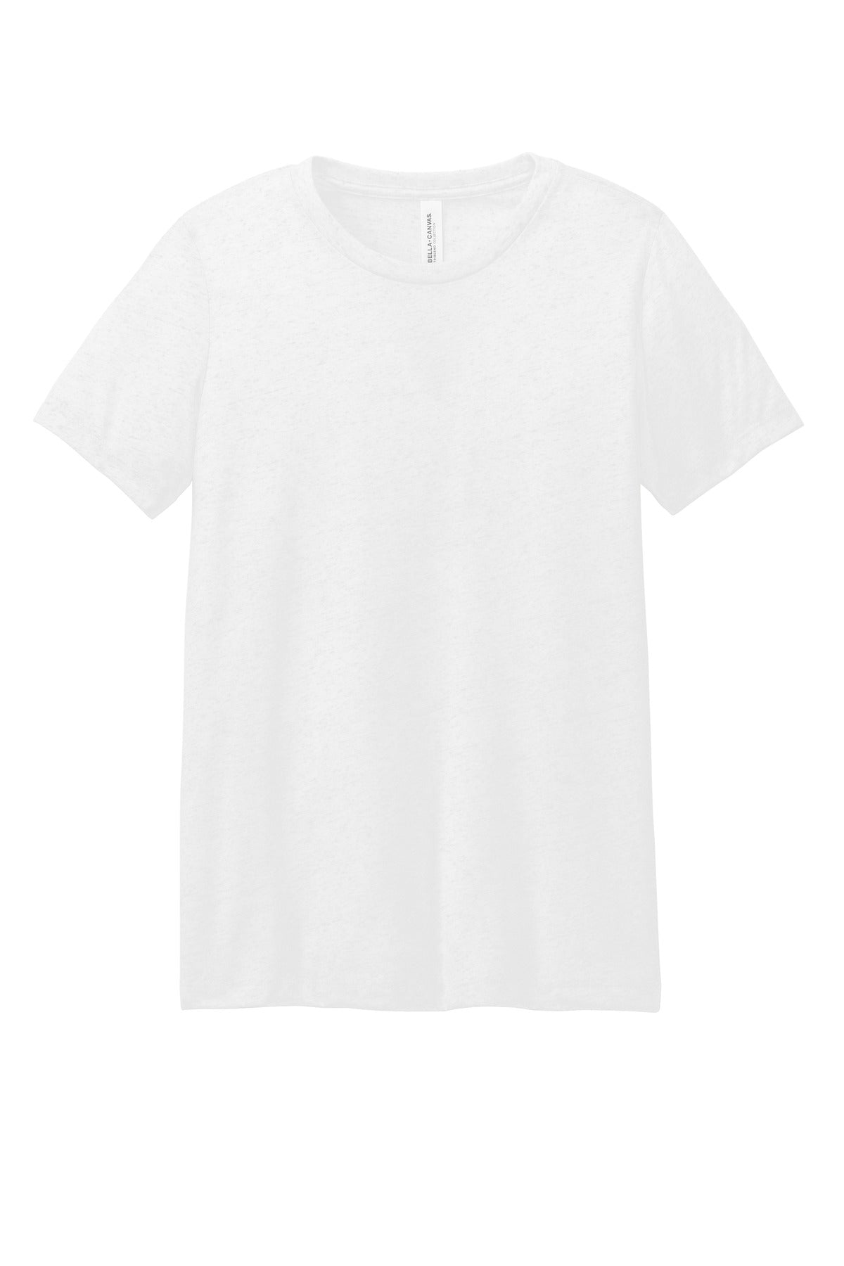 Bella+Canvas Women's Relaxed Triblend Tee BC6413 Solid White Triblend
