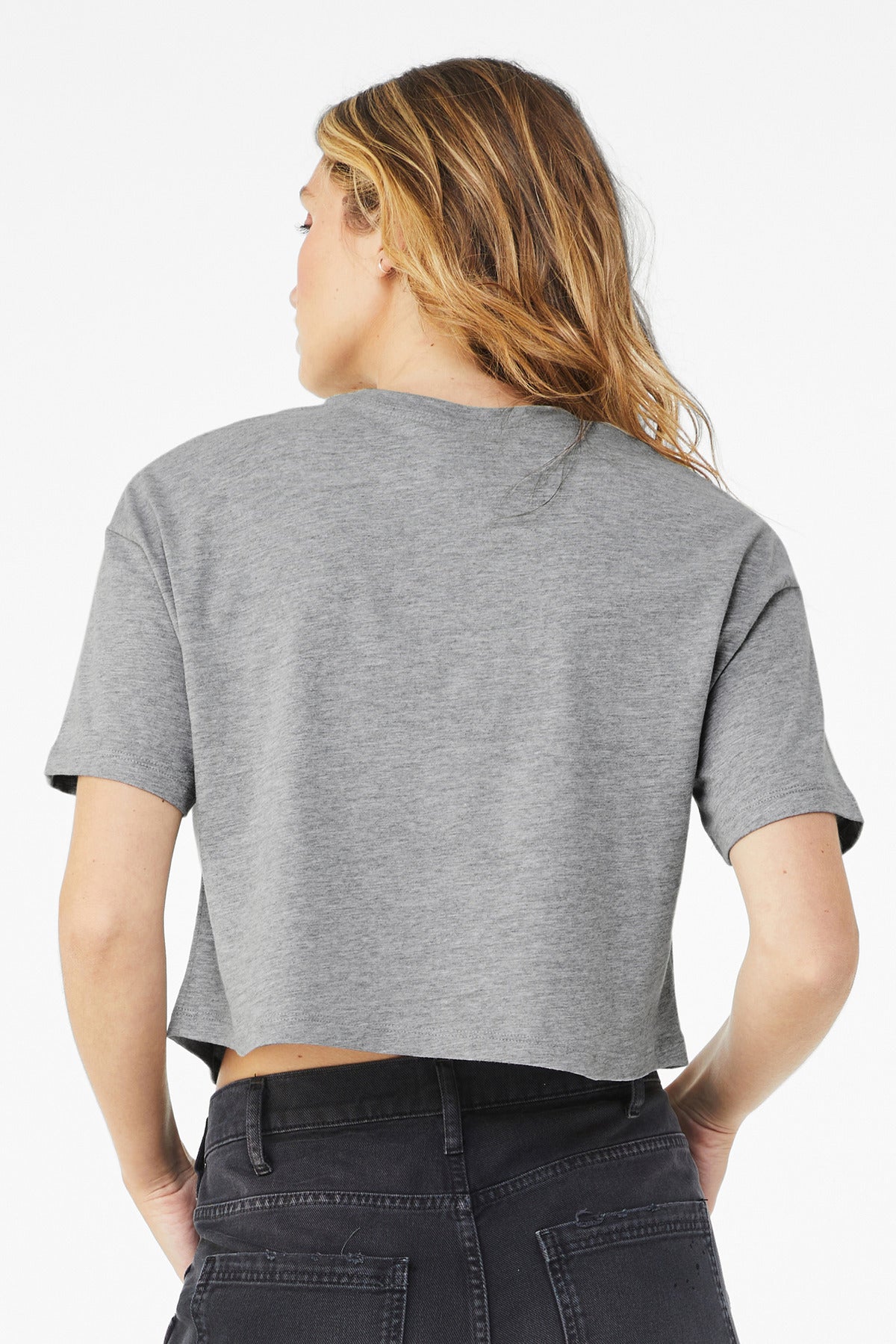 Bella+Canvas Women's Jersey Crop Tee image 2