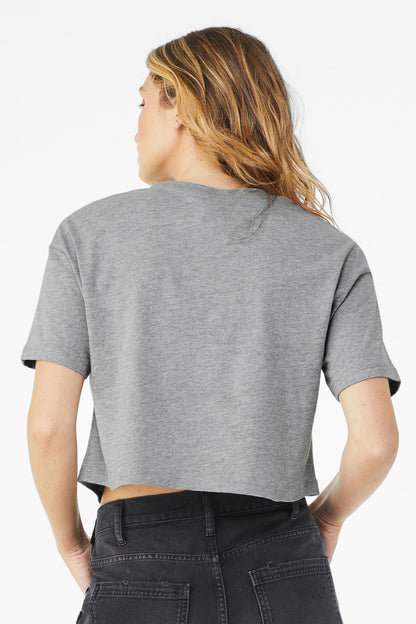 Bella+Canvas Women's Jersey Crop Tee image 2