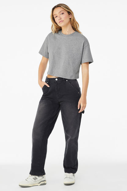Bella+Canvas Women's Jersey Crop Tee image 1
