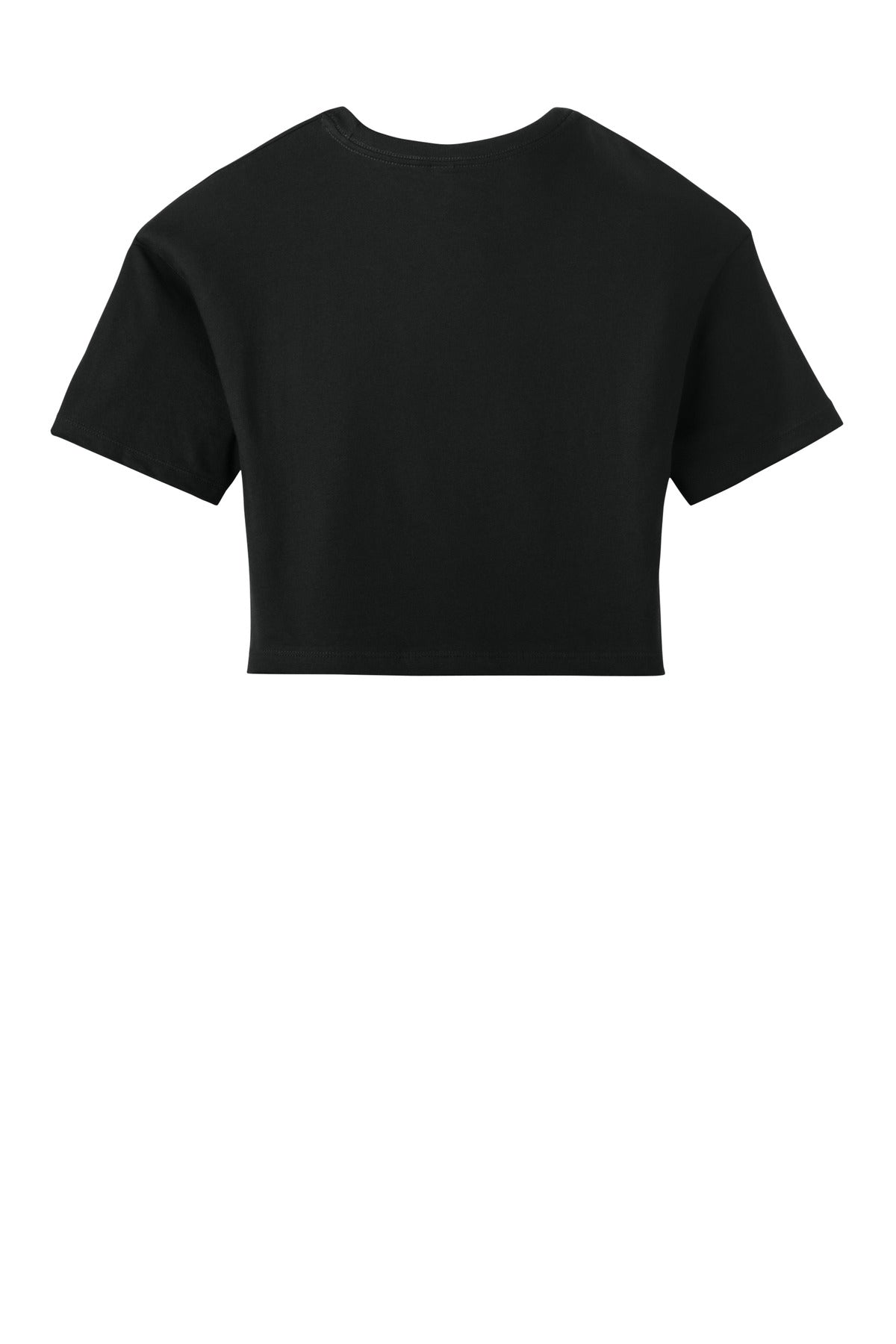 Bella+Canvas Women's Jersey Crop Tee BC6482 Black