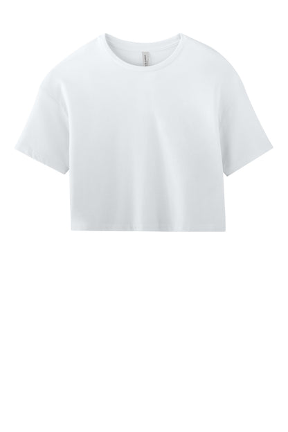 Bella+Canvas Women's Jersey Crop Tee BC6482 White