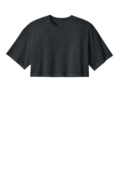 Bella+Canvas Women's Heavyweight Garment-Dyed Cropped Tee image 3