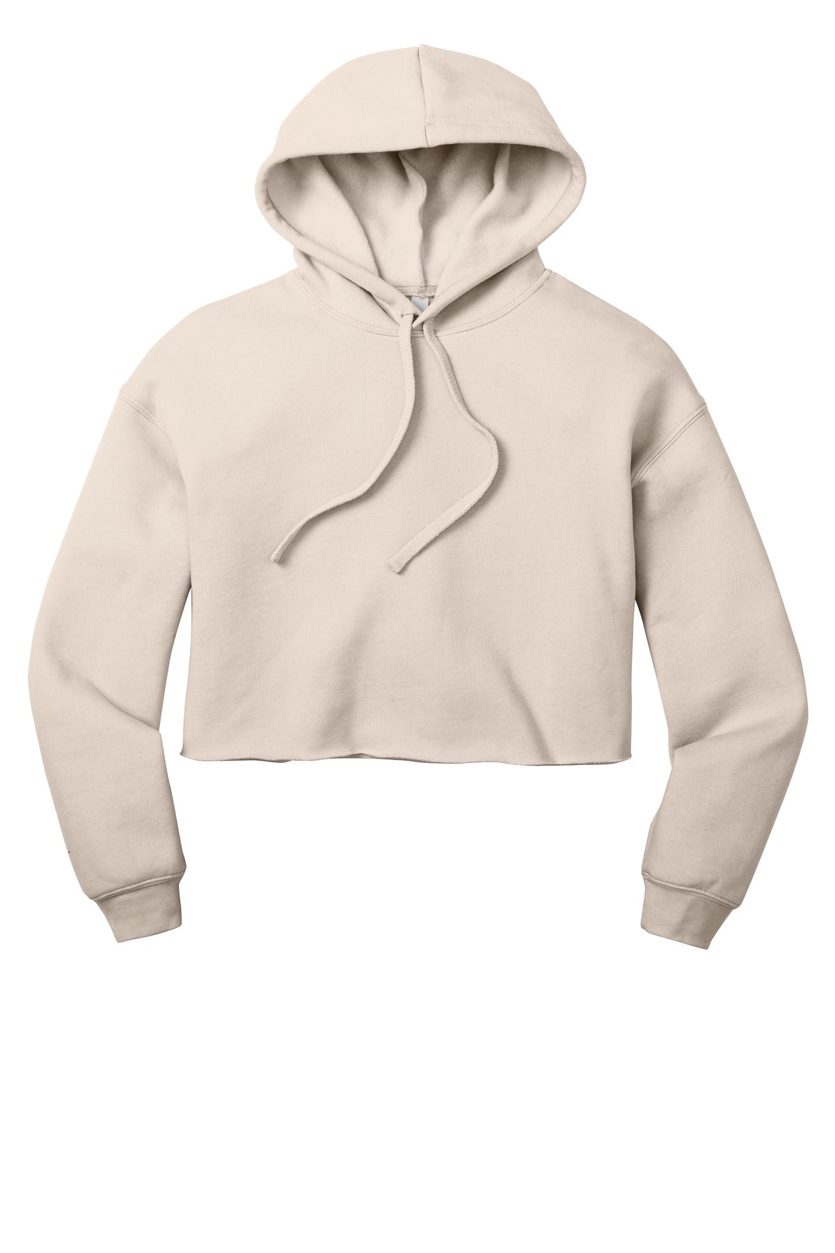 BELLA+CANVAS  Women's Sponge Fleece Cropped Fleece Hoodie. BC7502 Heather Dust