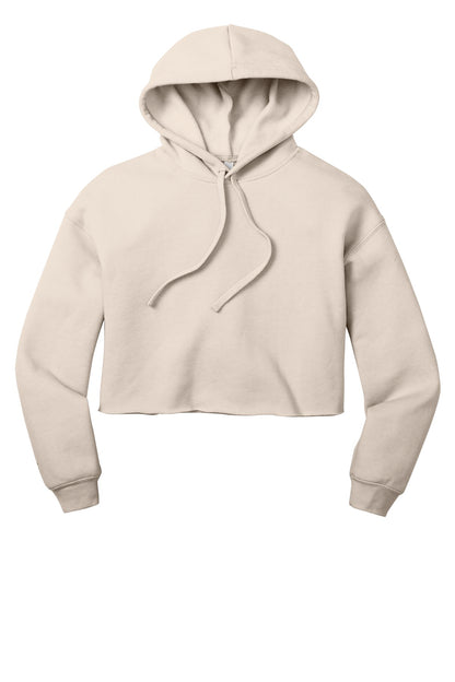 BELLA+CANVAS  Women's Sponge Fleece Cropped Fleece Hoodie. BC7502 Heather Dust