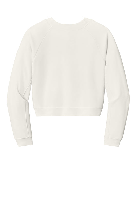Bella+Canvas Women's Raglan Pullover Sponge Fleece BC7505 Vintage White
