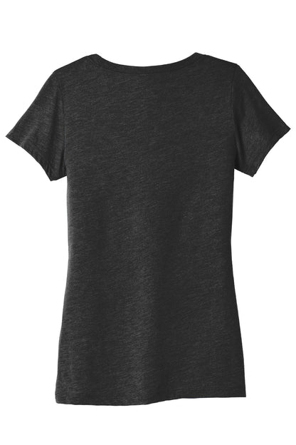 BELLA+CANVAS  Women's Triblend Short Sleeve Tee. BC8413 Charcoal-Black Triblend