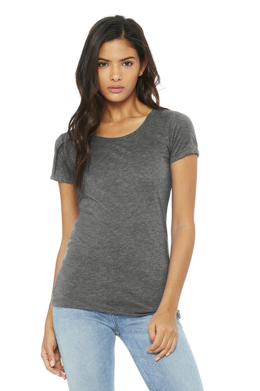 BELLA+CANVAS  Women's Triblend Short Sleeve Tee. BC8413 Grey Triblend