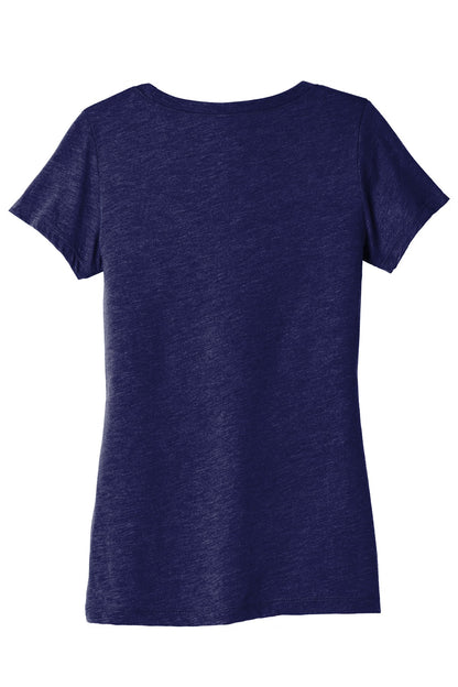 Bella+Canvas Women's Triblend Short Sleeve Tee BC8413 Navy Triblend