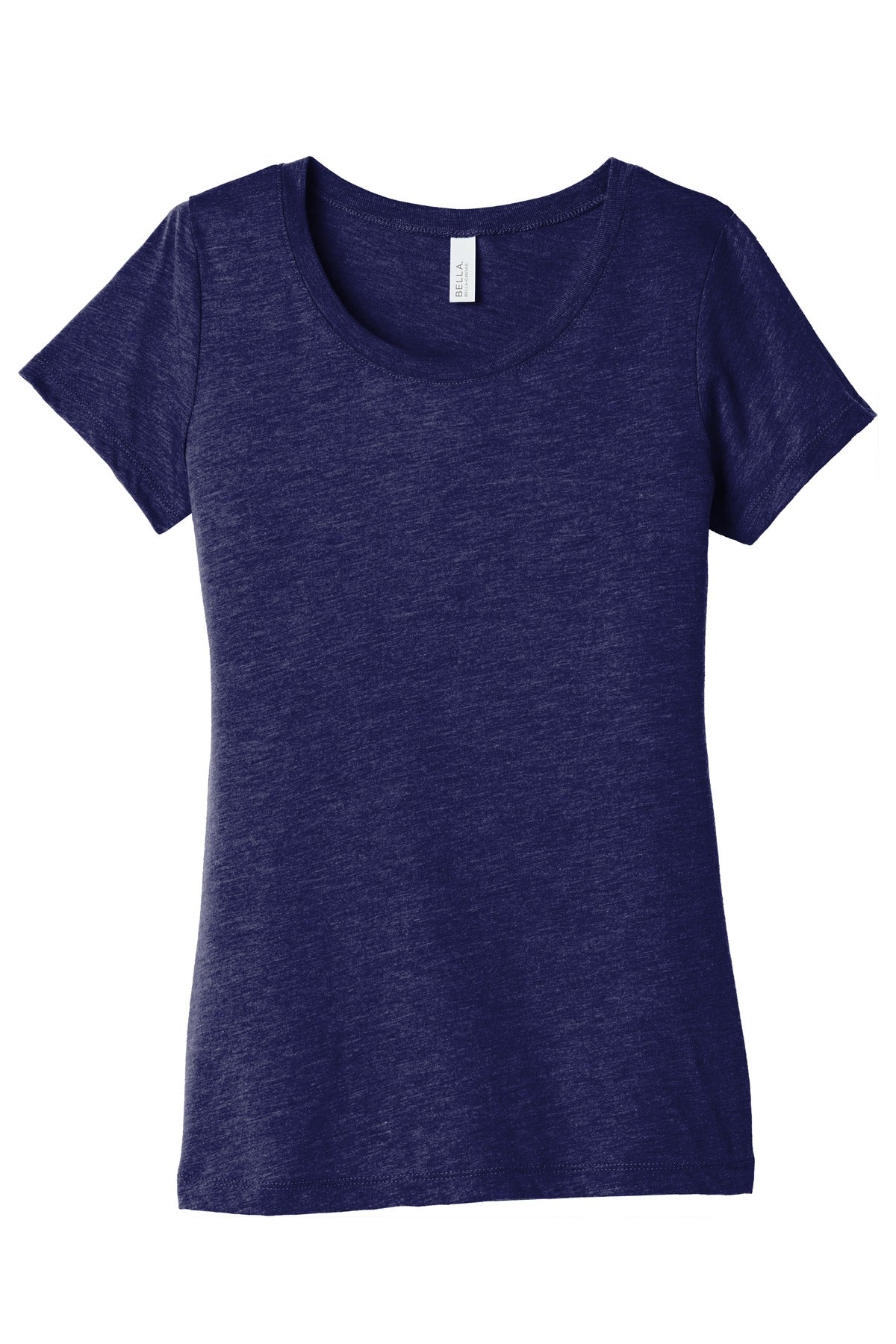 Bella+Canvas Women's Triblend Short Sleeve Tee BC8413 Navy Triblend