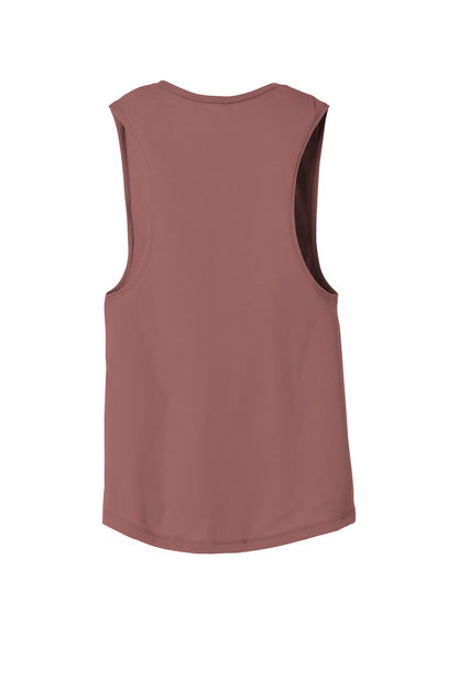 Bella+Canvas Women's Flowy Scoop Muscle Tank BC8803 Mauve