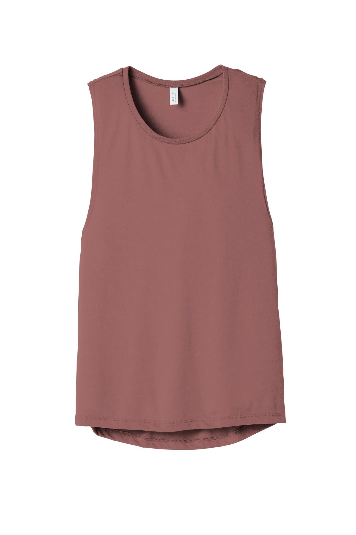 Bella+Canvas Women's Flowy Scoop Muscle Tank BC8803 Mauve