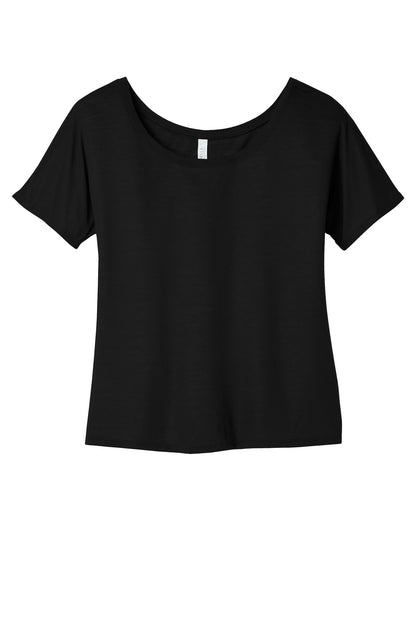 BELLA+CANVAS  Women's Slouchy Tee. BC8816 Black