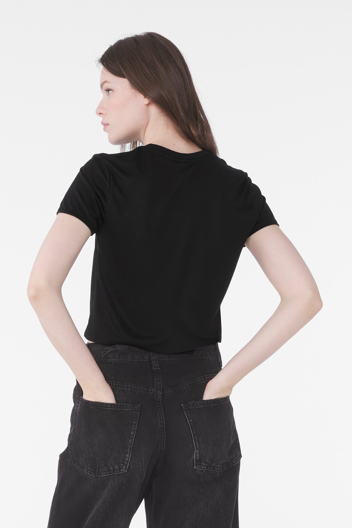 Bella+Canvas Women's Flowy Cropped image 2
