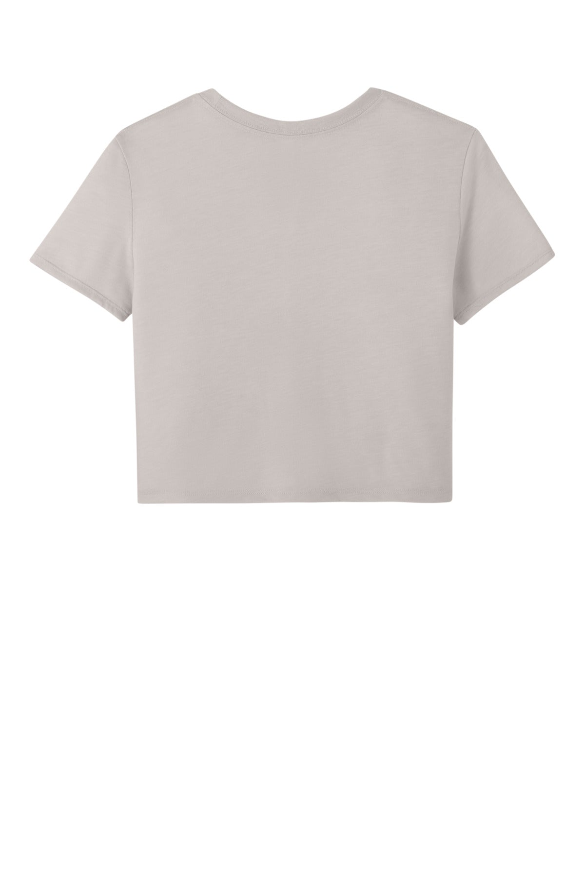 Bella+Canvas Women's Flowy Cropped Tee BC8882 Heather Dust