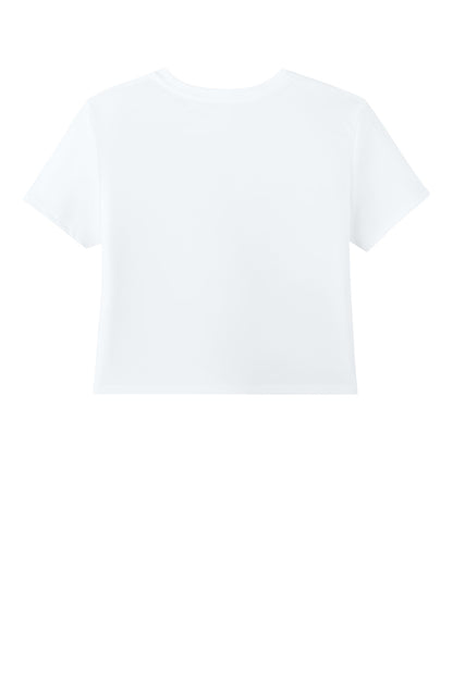 Bella+Canvas Women's Flowy Cropped Tee BC8882 White