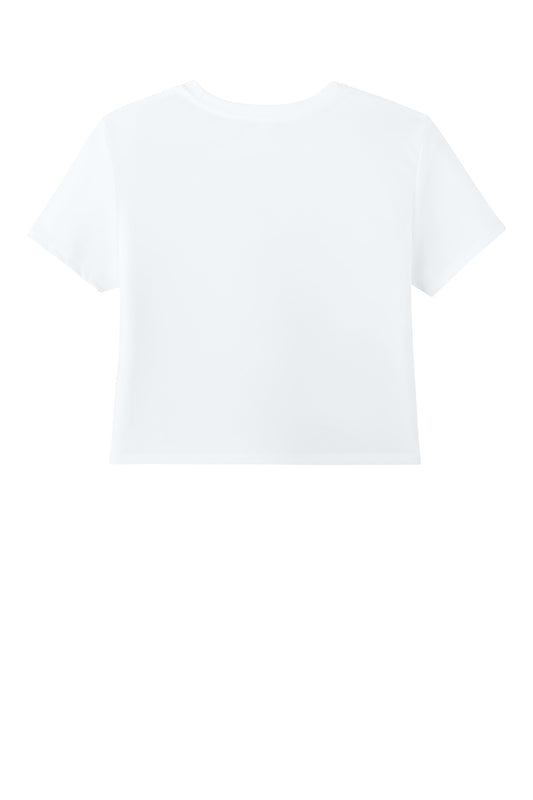 Bella+Canvas Women's Flowy Cropped Tee BC8882 White