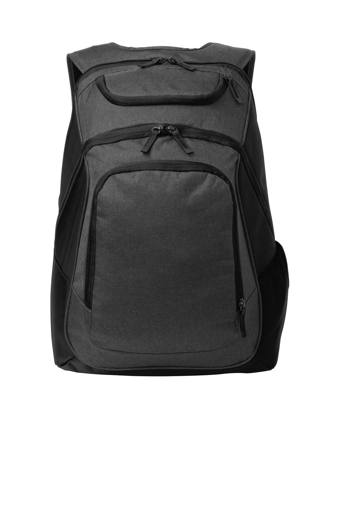 Port Authority Exec Backpack BG223 Graphite Heather/ Black