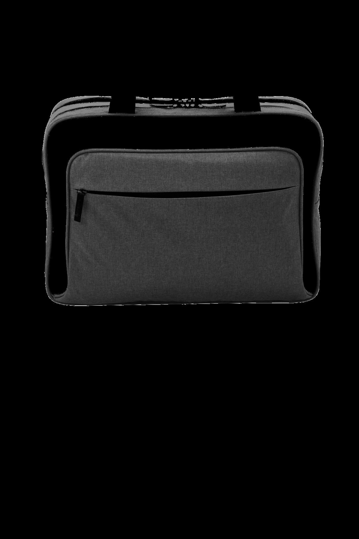 Port Authority Exec Briefcase BG323 Graphite Heather/ Black