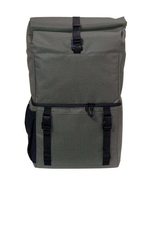 Port Authority 18-Can Backpack Cooler BG501 Dark Charcoal/ Black