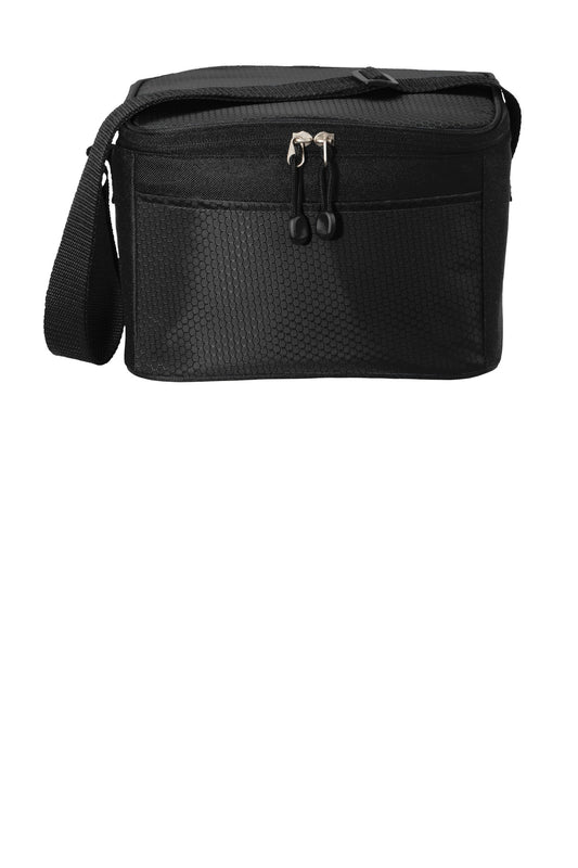 Port Authority 6-Can Cube Cooler BG512 Black/ Black