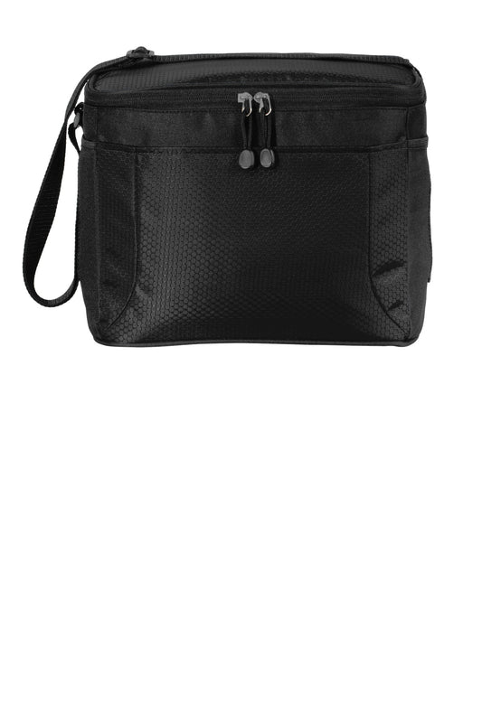 Port Authority 12-Can Cube Cooler BG513 Black/ Black