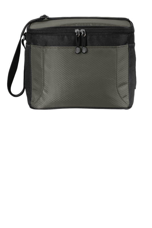 Port Authority 12-Can Cube Cooler BG513 Grey/ Black