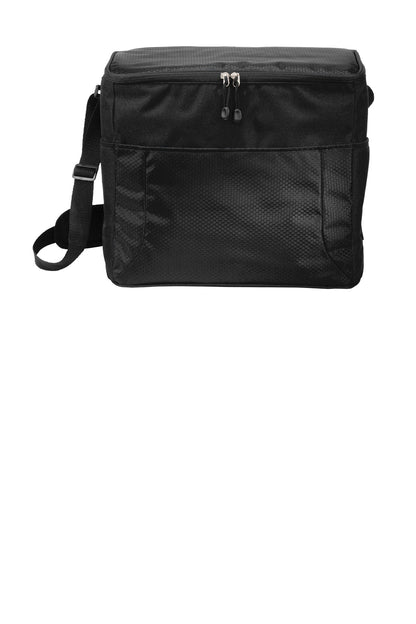 Port Authority 24-Can Cube Cooler BG514 Black/ Black