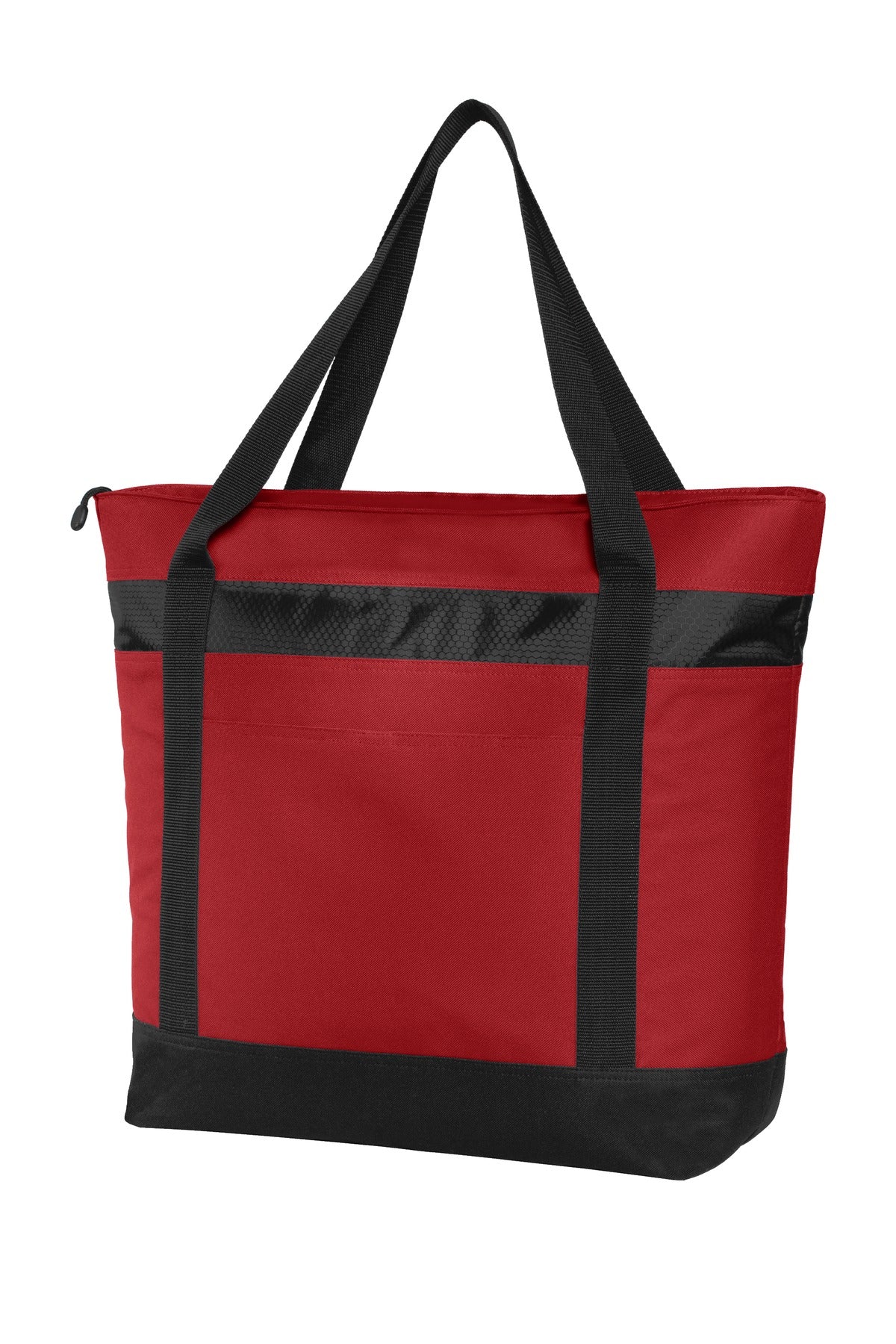 Port Authority Large Tote Cooler BG527 Chili Red/ Black