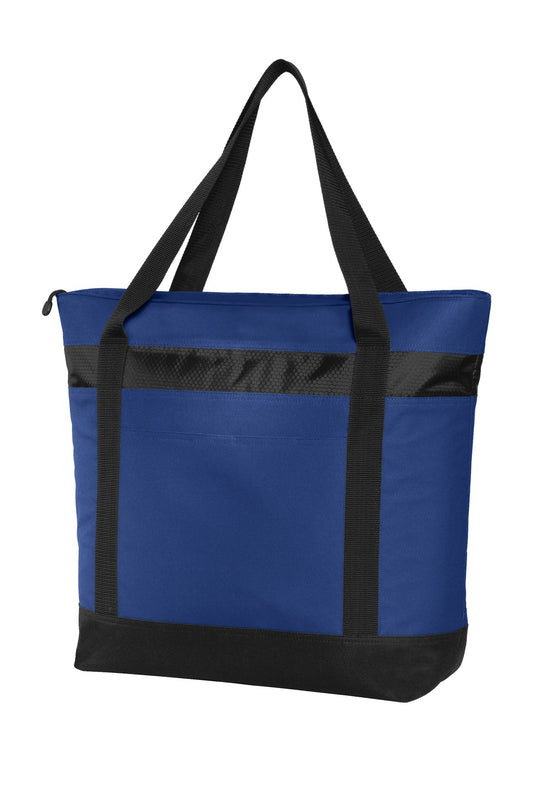 Port Authority Large Tote Cooler BG527 True Royal/ Black