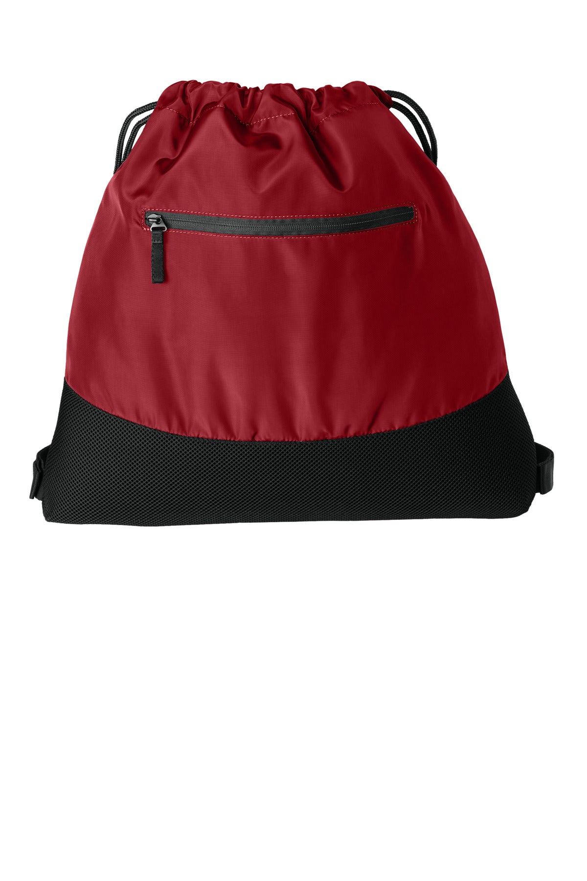 Port Authority Agility Mesh Pocket Cinch BG619 Rich Red