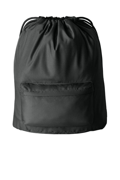 Port Authority Diamond Pocket Cinch BG637 Deep Black