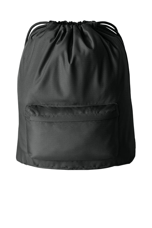 Port Authority Diamond Pocket Cinch BG637 Deep Black