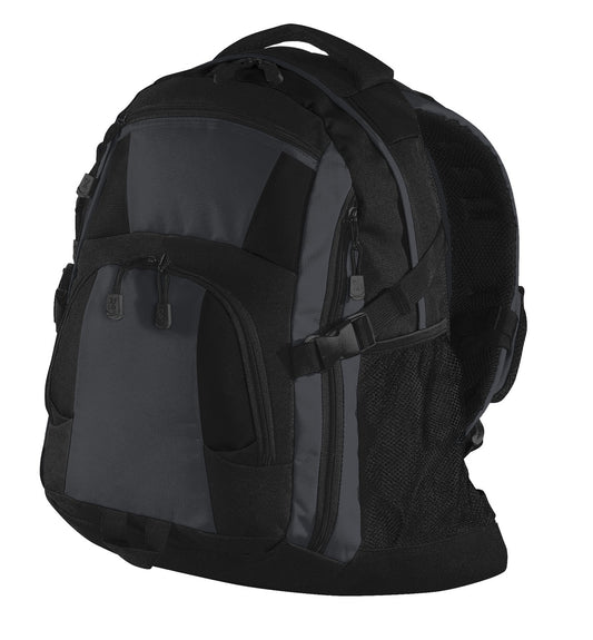 Port Authority Urban Backpack BG77 Black/ Magnet/ Black