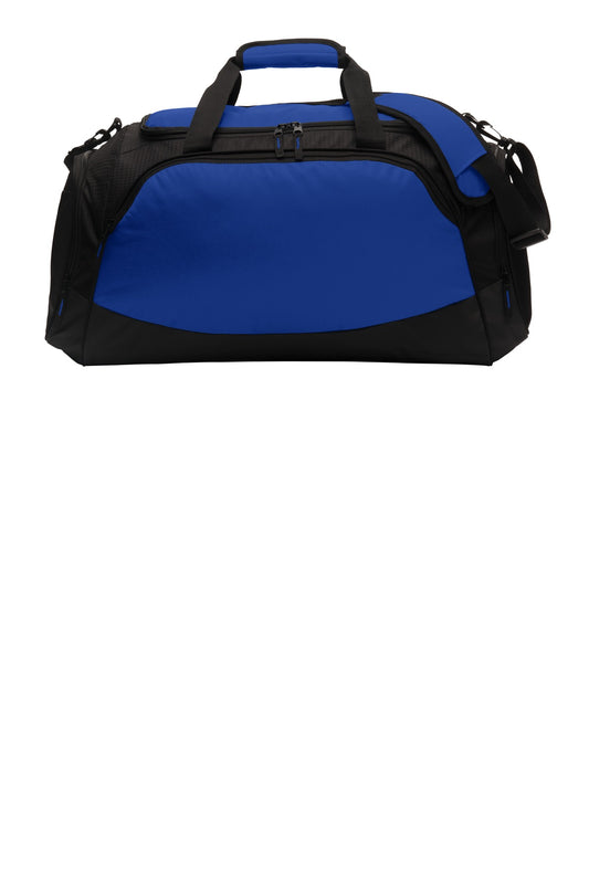 Port Authority Medium Active Duffel BG801 True Royal/ Black