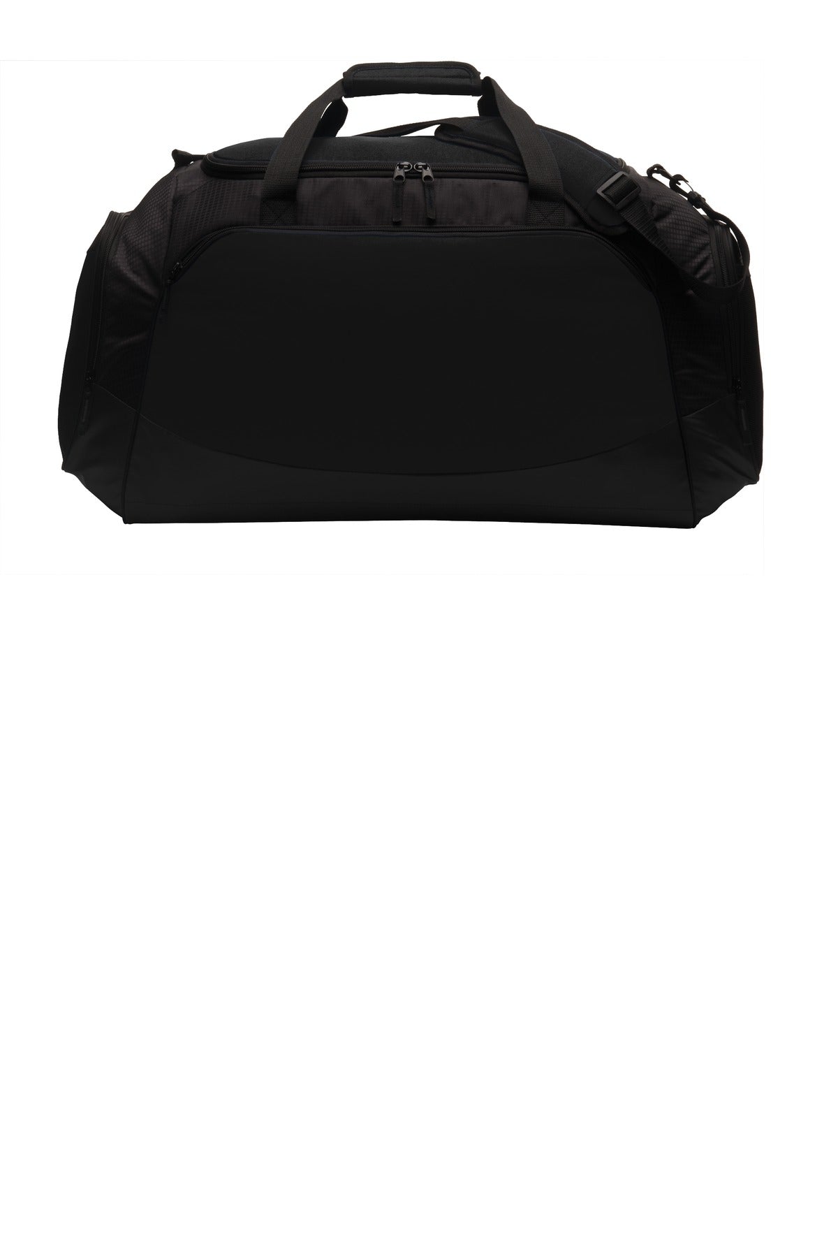 Port Authority Large Active Duffel BG802 Black/ Black