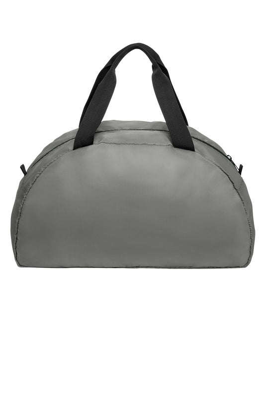 Port Authority Mini Ripstop Dome Duffel BG819 Gusty Grey