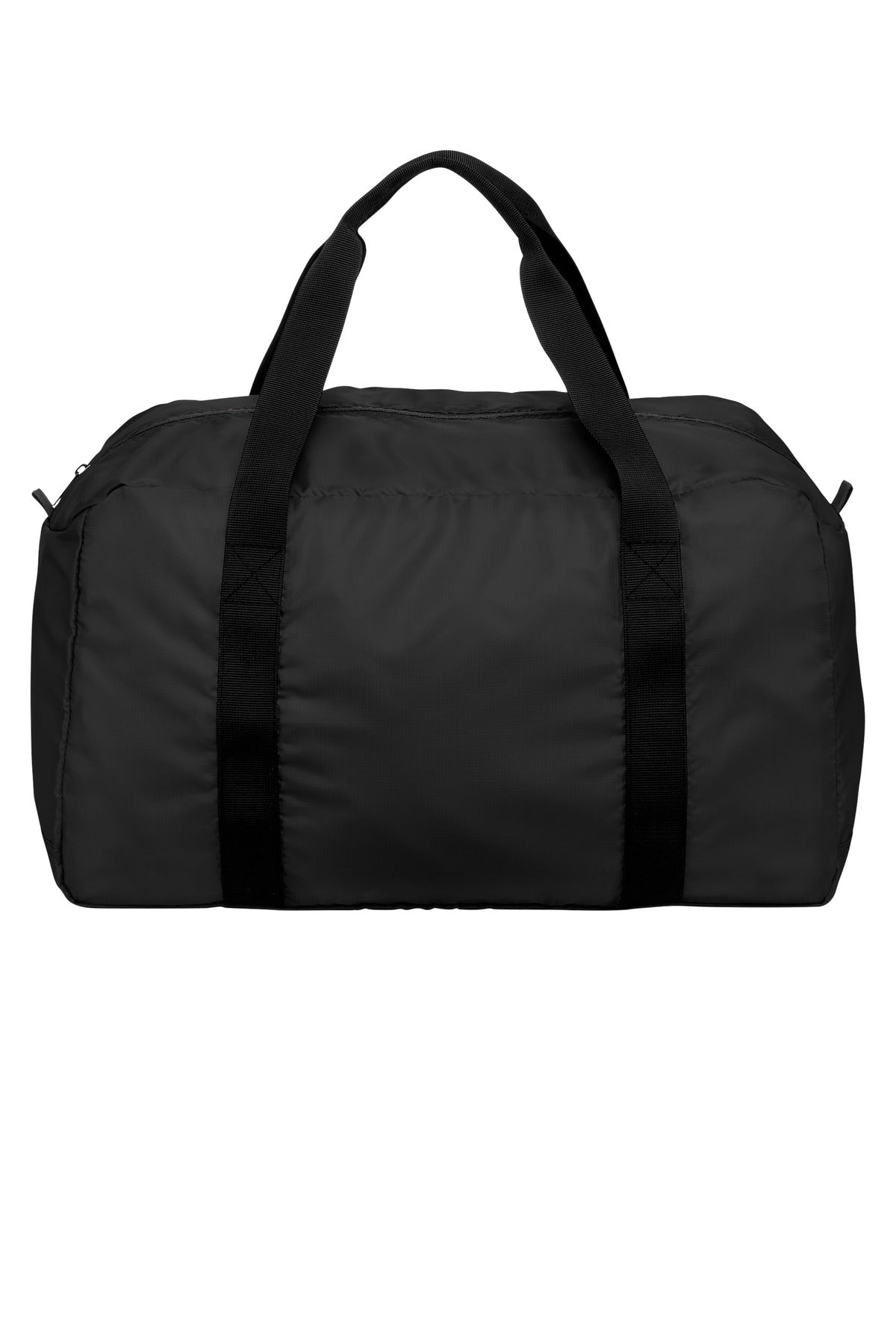 Port Authority Mini Ripstop Travel Duffel BG820 Deep Black