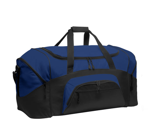 Port Authority - Standard Colorblock Sport Duffel BG99 True Royal/ Black