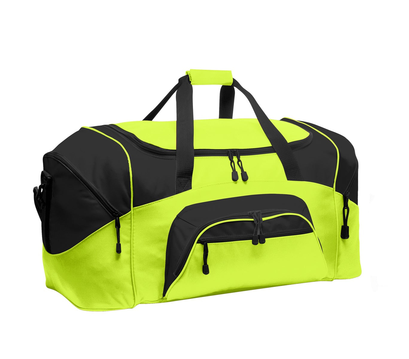 Port Authority - Standard Colorblock Sport Duffel BG99 Safety Yellow/ Black