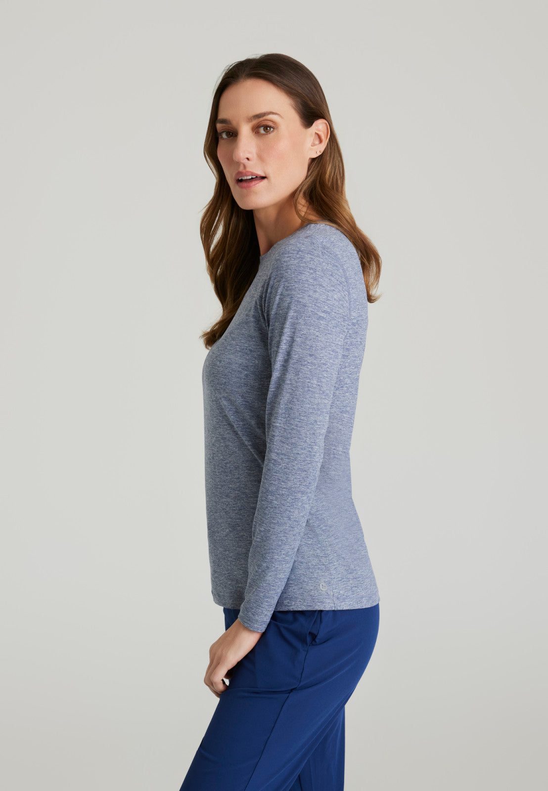 Barco One BOK804 Accelerate Layering Tee Indigo Heather