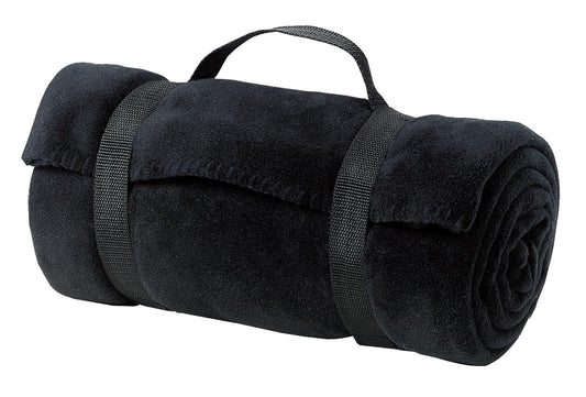 Port Authority - Value Fleece Blanket with Strap BP10 Black