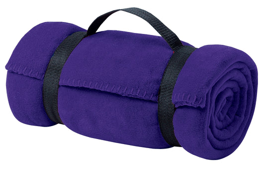 Port Authority - Value Fleece Blanket with Strap BP10 Purple