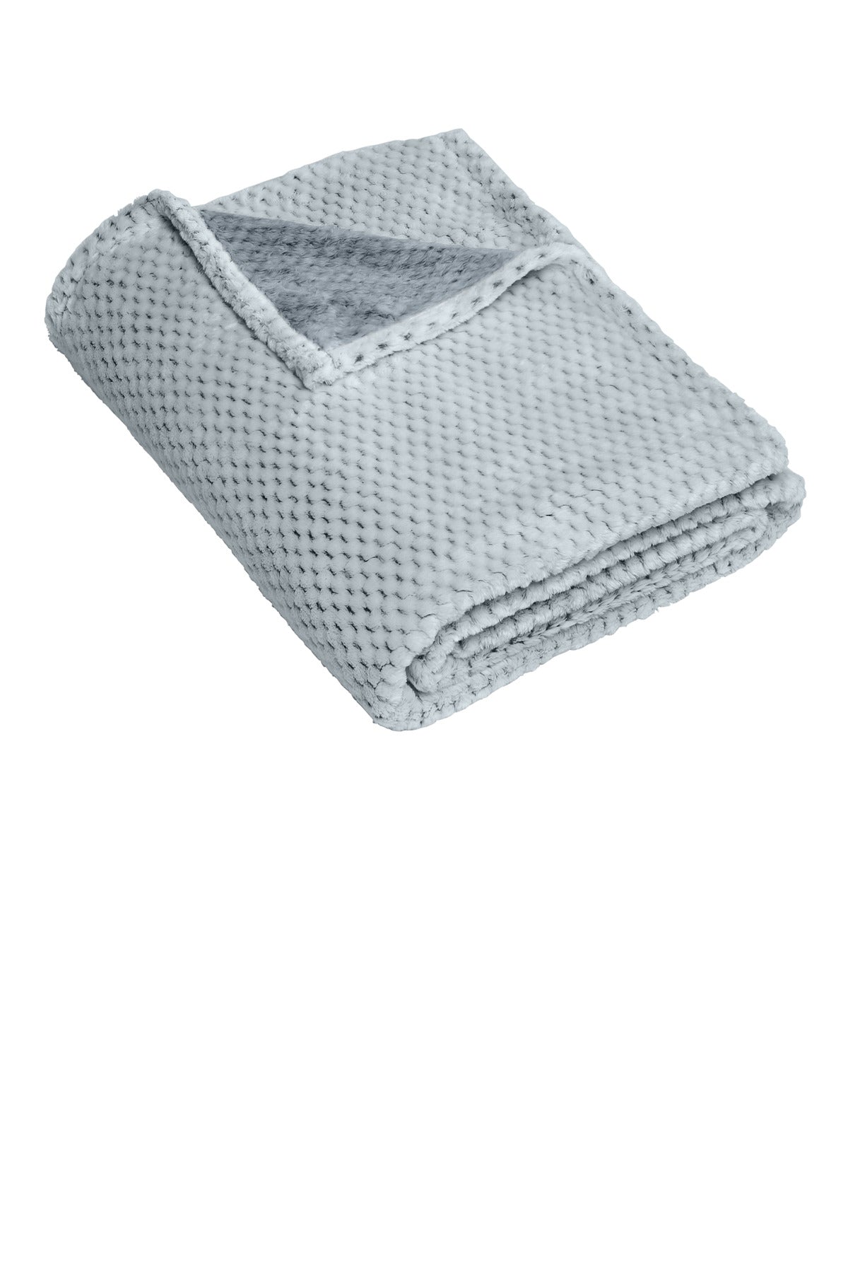 Port Authority Plush Texture Blanket. BP35 Dress Blue Navy