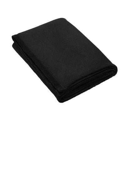 Port Authority Arc Sweater Fleece Blanket BP46 Deep Black