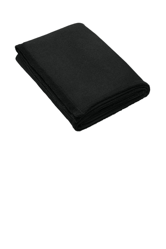 Port Authority Arc Sweater Fleece Blanket BP46 Deep Black