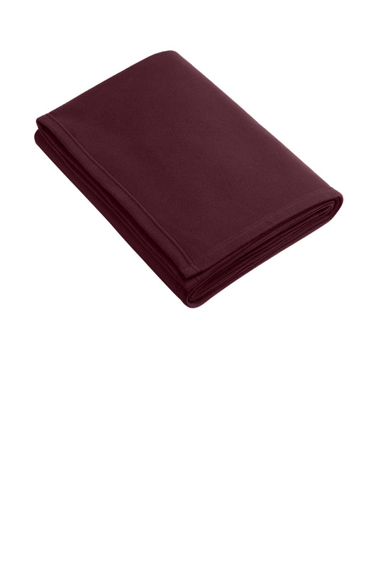 Port Authority Core Fleece Blanket BP60 Maroon