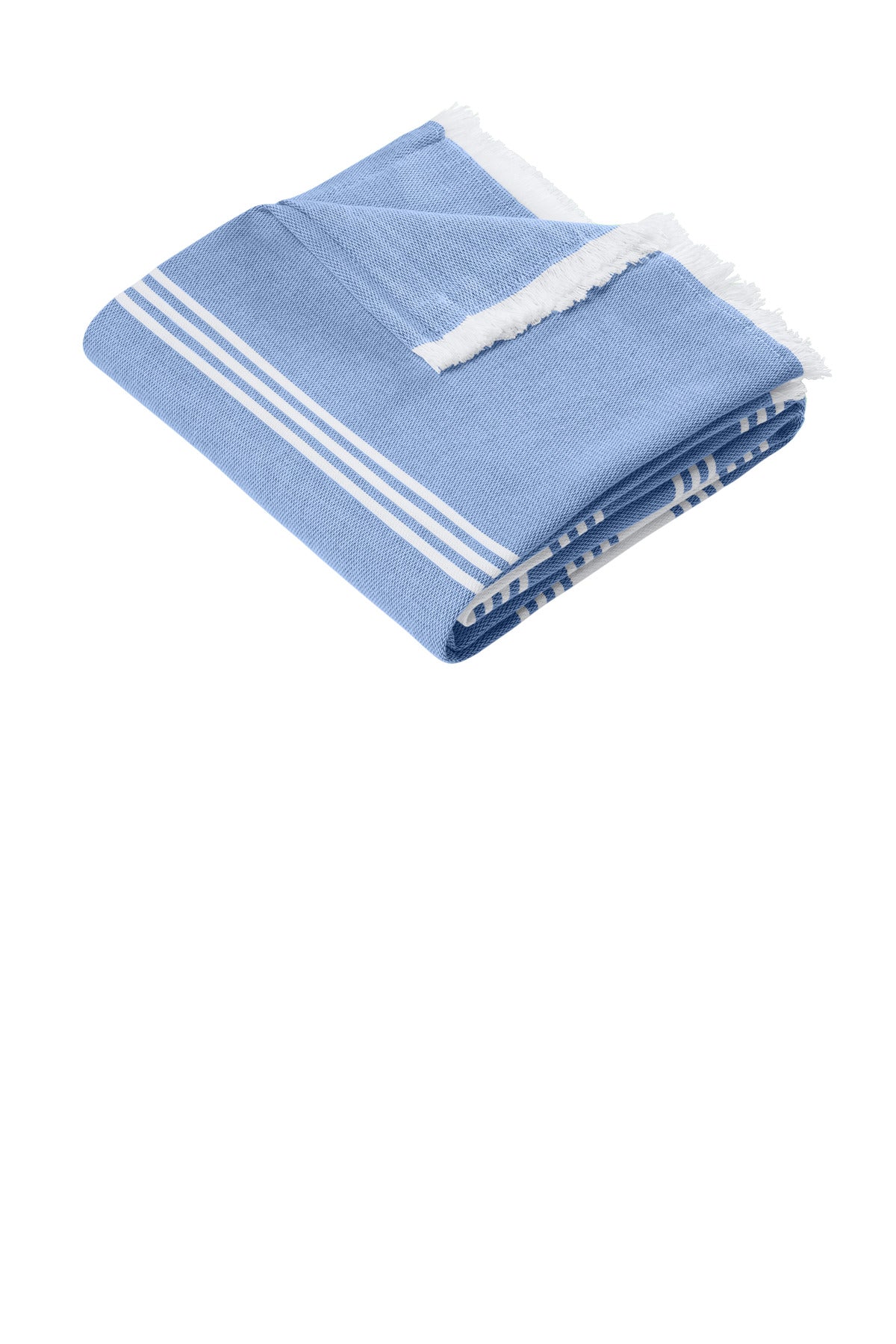 Port Authority Beach Throw BP91 Strong Blue/ White